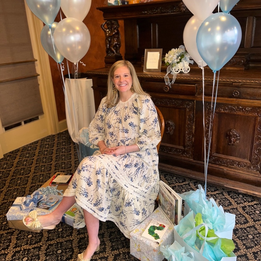 The Great blue and white dress